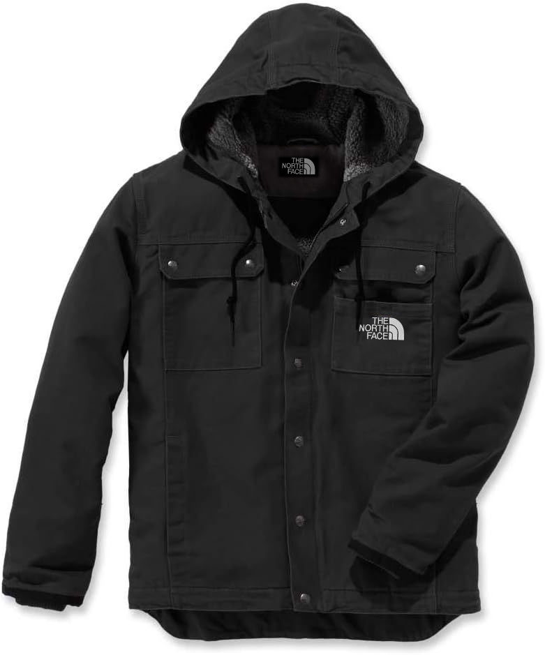Carhartt Men's Relaxed Fit Washed Duck Sherpa-Lined Utility Jacket Work Outerwear