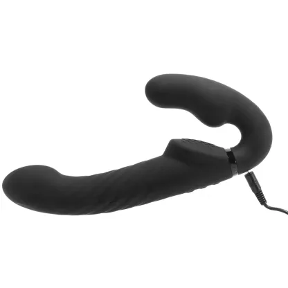 XR Brands  Ergo-Fit Twist Inflatable Vibrating Strapless Strap-On-Seduce Mart