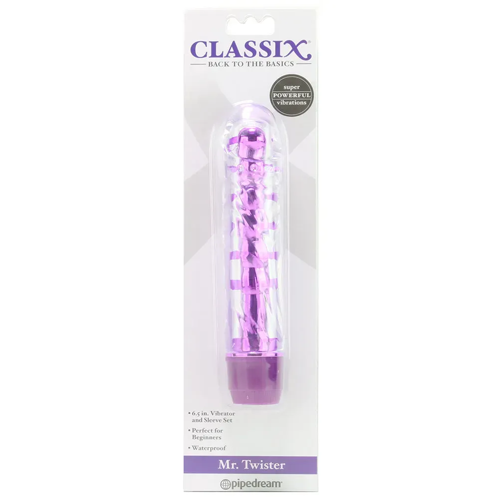 Pipedream  Classix Mr. Twister Metallic Vibe in Purple-Seduce Mart