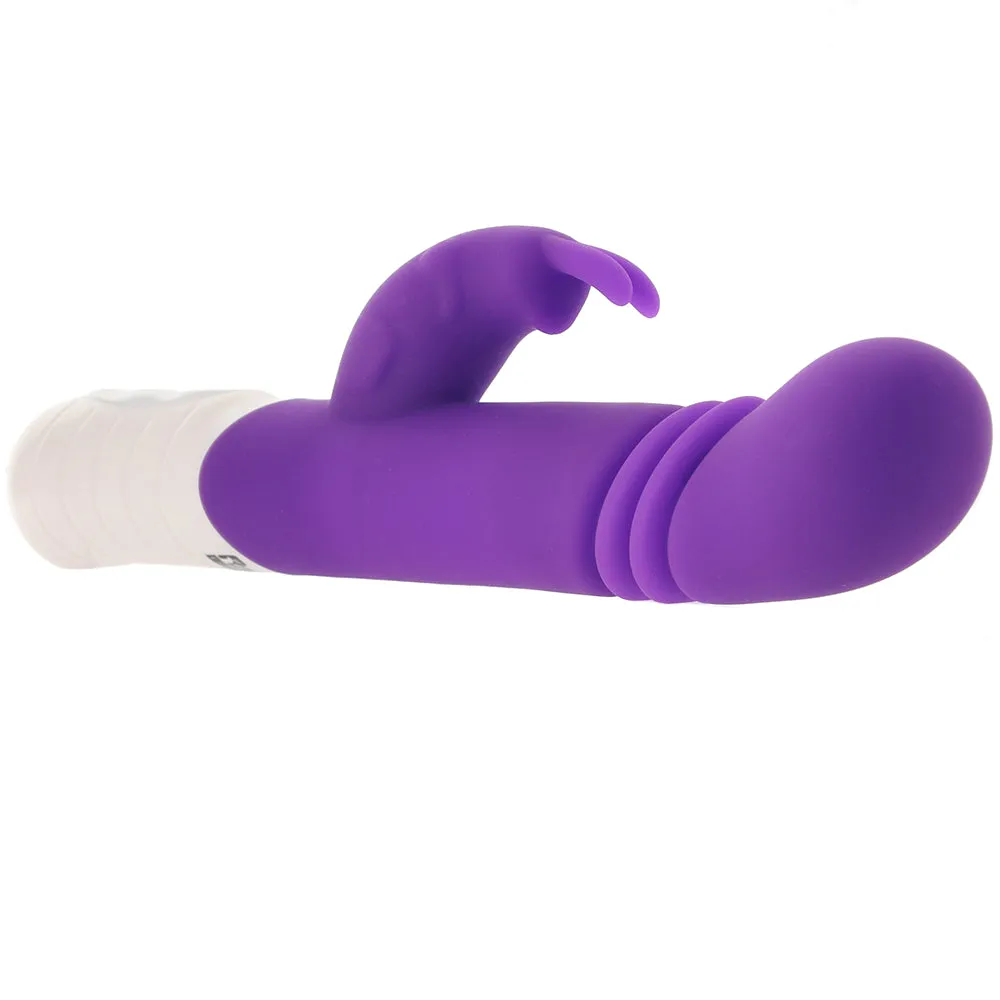 Electric Eel  Slim Shaft Thrusting Rabbit Vibe in Purple-Seduce Mart