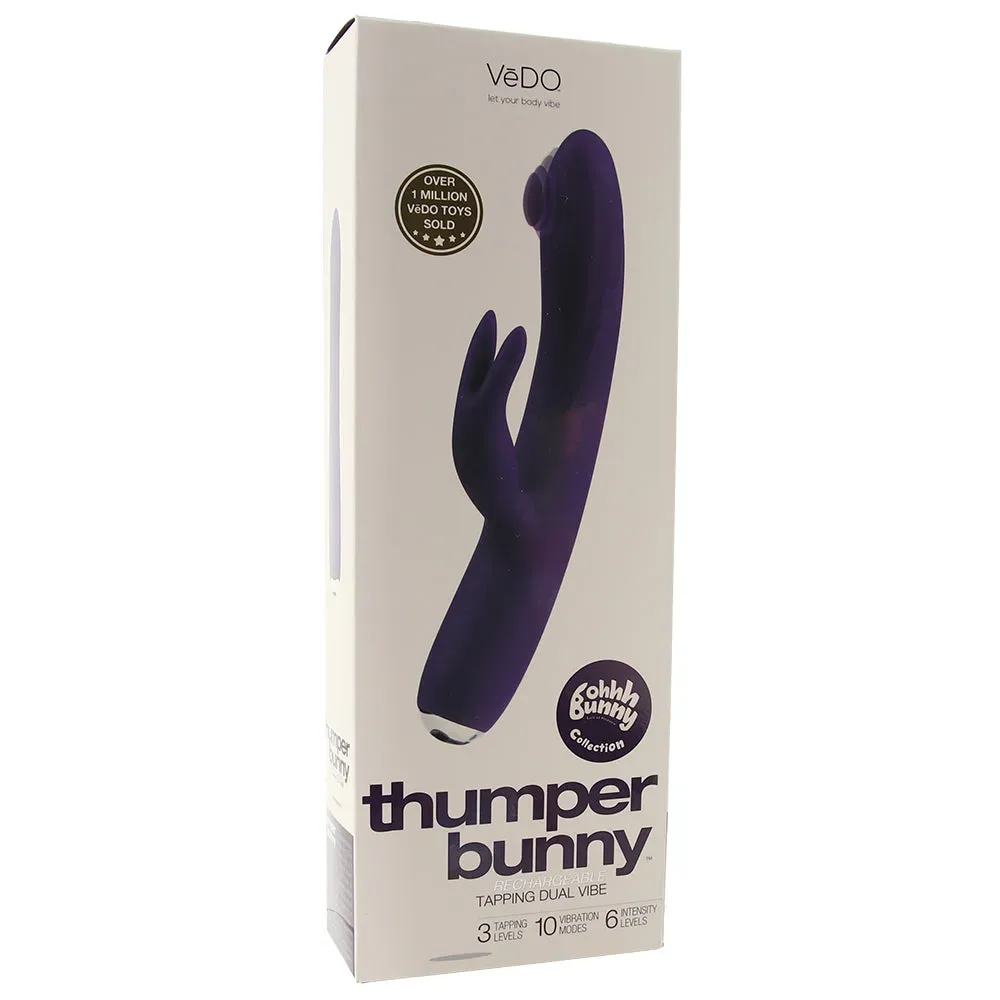 VeDO  Thumper Bunny Tapping Rabbit Vibe in Purple-Seduce Mart