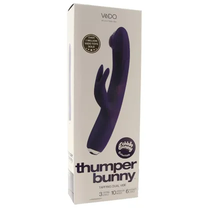VeDO  Thumper Bunny Tapping Rabbit Vibe in Purple-Seduce Mart