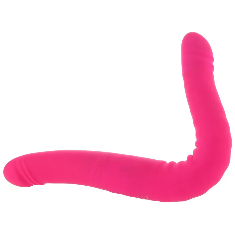 Electric Eel  Together Duo Double-Ended Thrusting Vibe in Pink-Seduce Mart