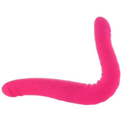 Electric Eel  Together Duo Double-Ended Thrusting Vibe in Pink-Seduce Mart