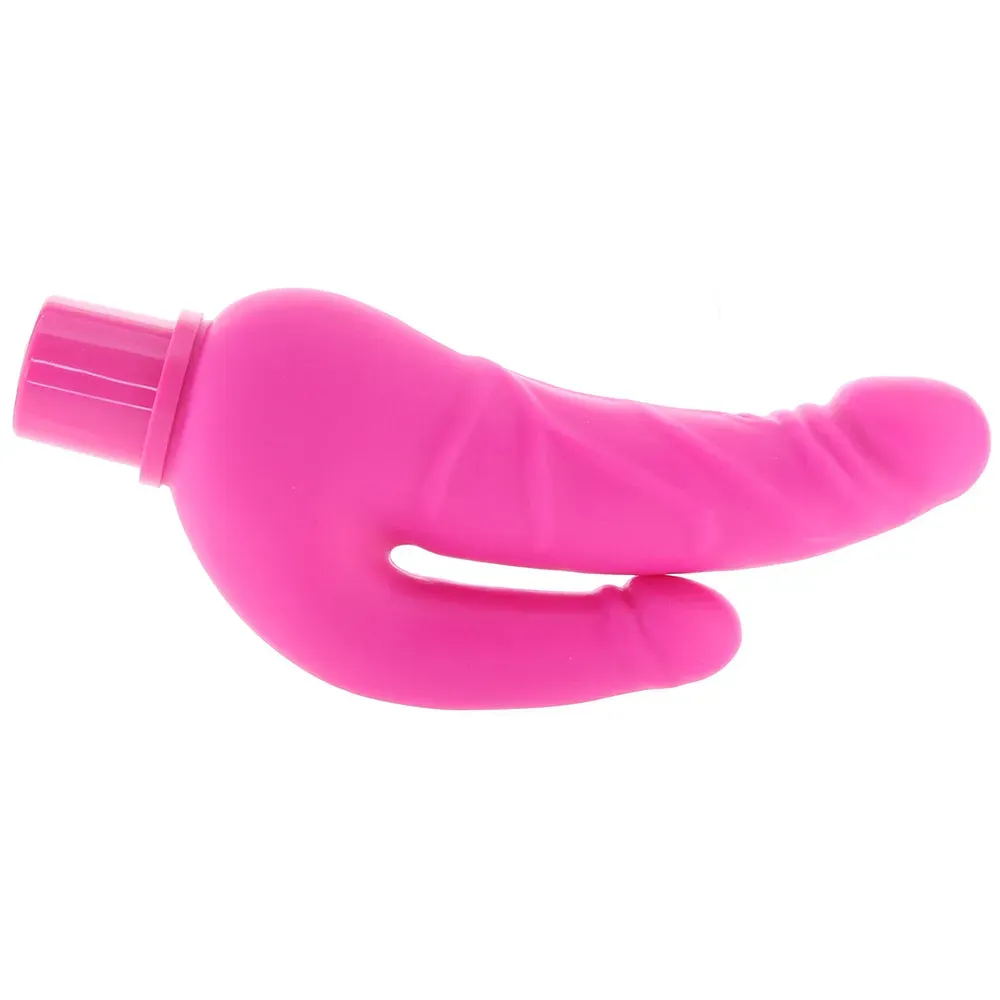 CalExotics  Power Stud Rechargeable Over &amp; Under Vibe in Pink-Seduce Mart