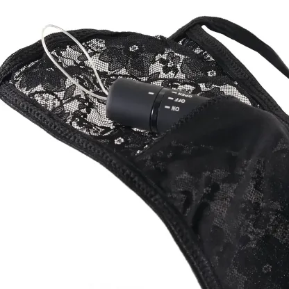 Screaming O  My Secret Treble Remote Panty Vibe Set in Black-Seduce Mart