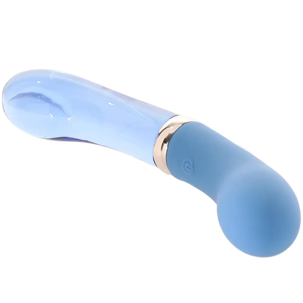 XR Brands  Prisms Bleu Dual Ended Silicone and Glass G-Vibe-Seduce Mart