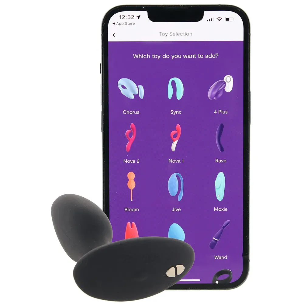 We-Vibe  We-Vibe Ditto+ Vibrating Anal Plug in Black-Seduce Mart