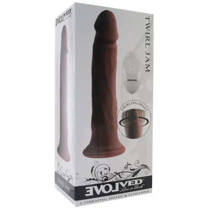 Evolved Novelties  Twirl Jam Rotating Realistic Vibe in Dark-Seduce Mart