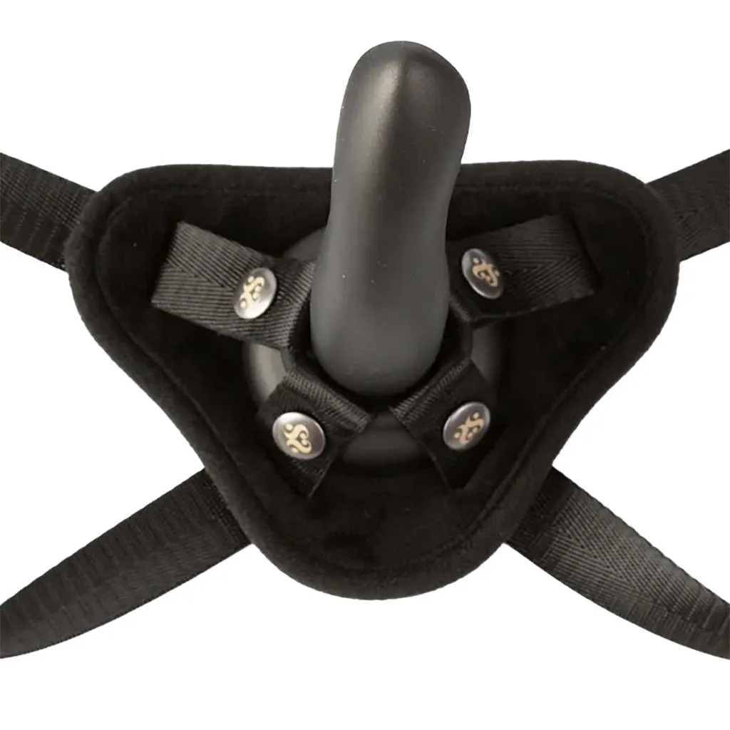 Sei Mio Cocked and Loaded Strap-On with Posable Dildo