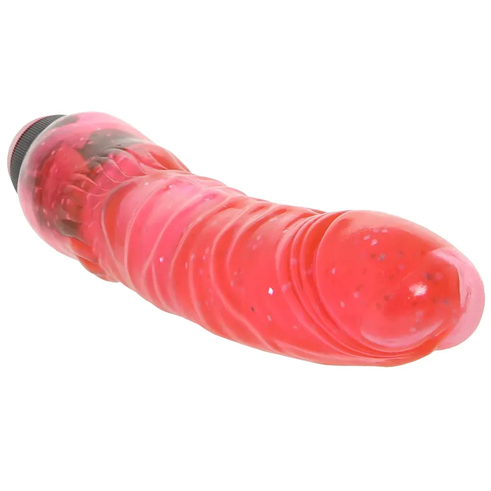 PinkCherry Hot Pink Curved Penis in Pink