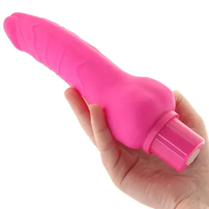 Power Stud Rechargeable Cliterrific Vibe in Pink