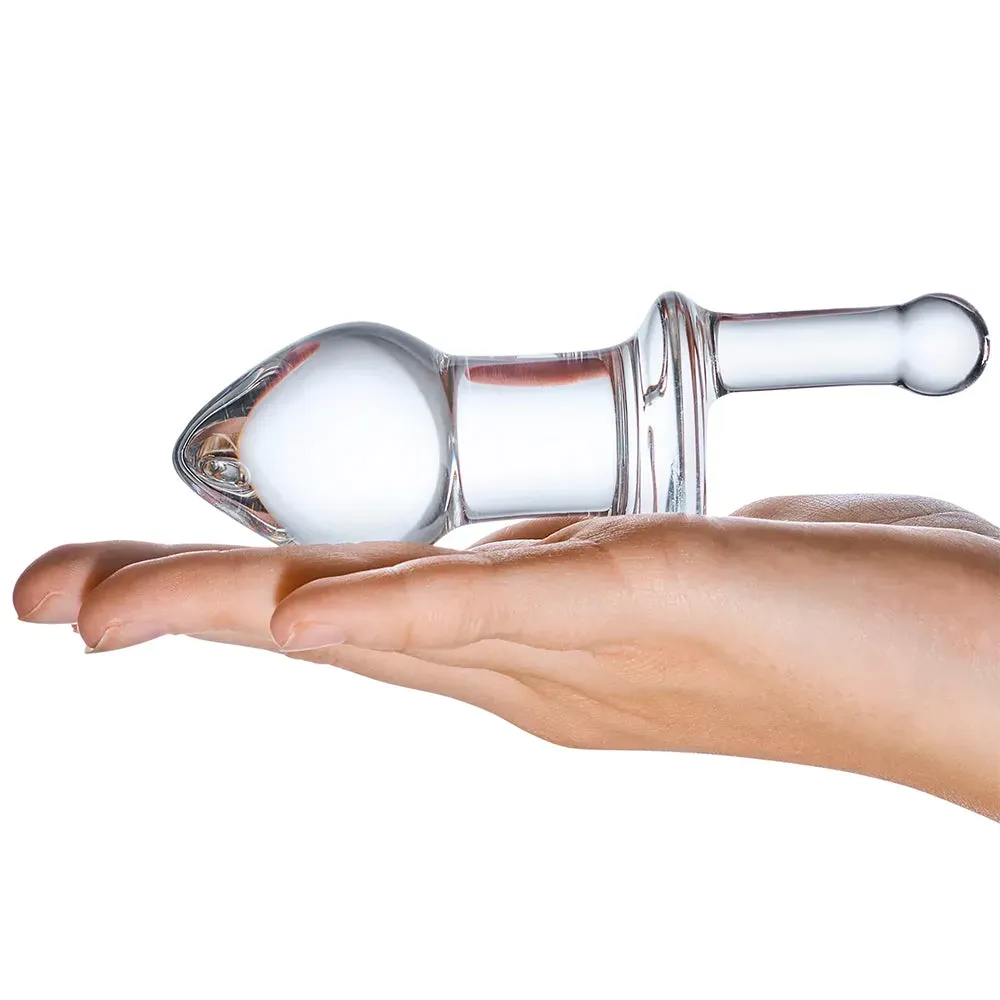 gläs 5 Inch Glass Juicer Dildo