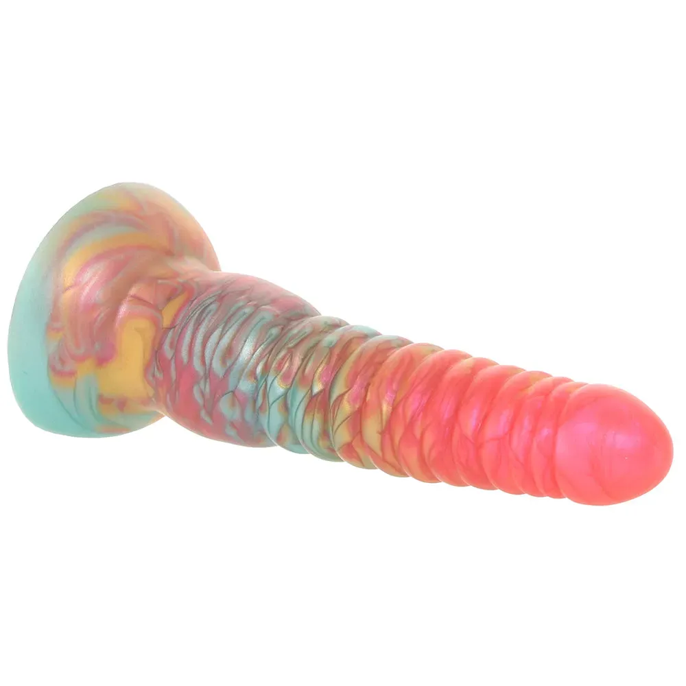 Colours Stacked 6 Inch Dildo in Red/Gold
