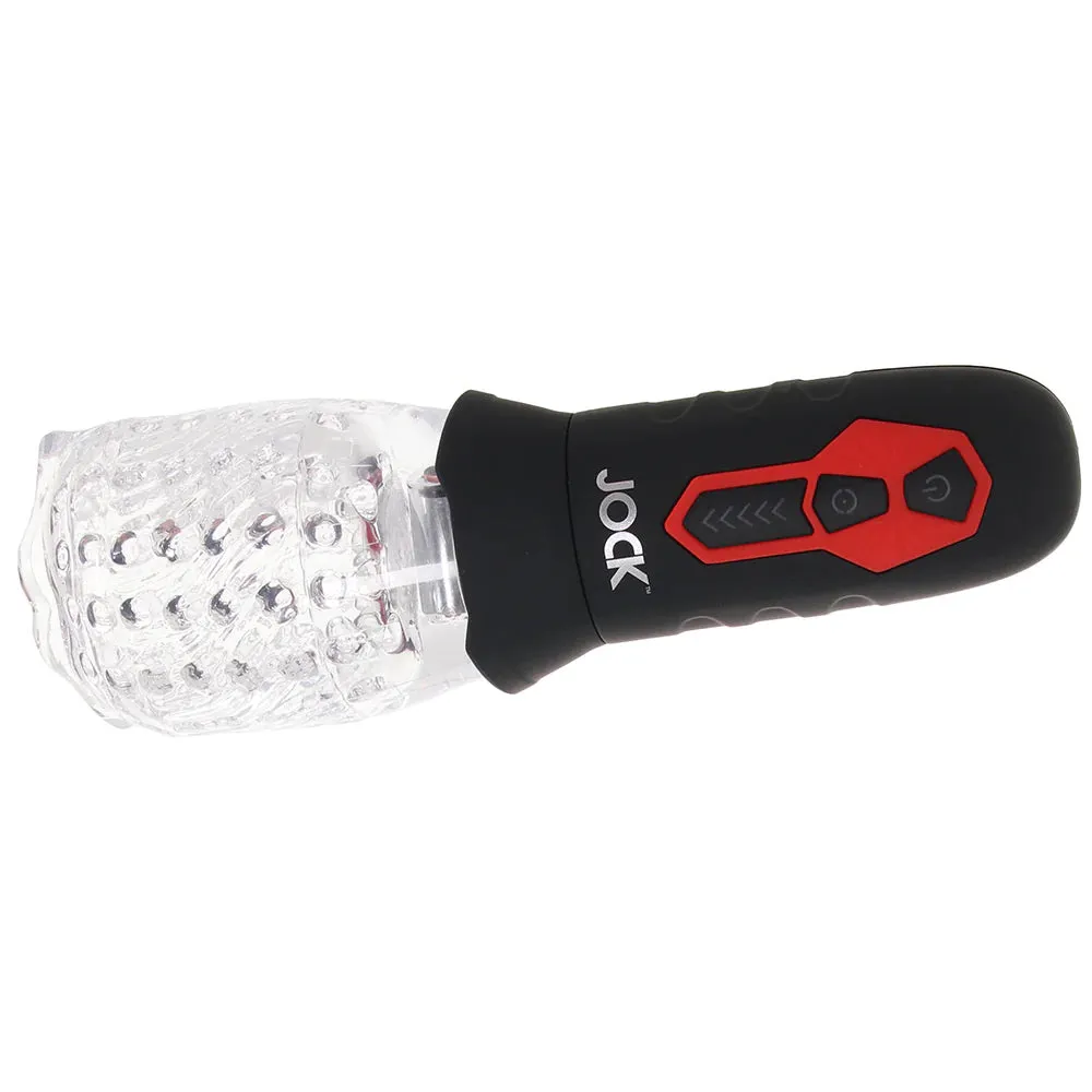 Jock Spinning & Vibrating Masturbator