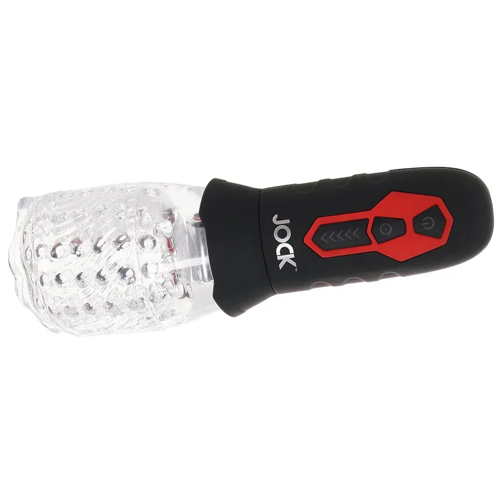 Jock Spinning & Vibrating Masturbator