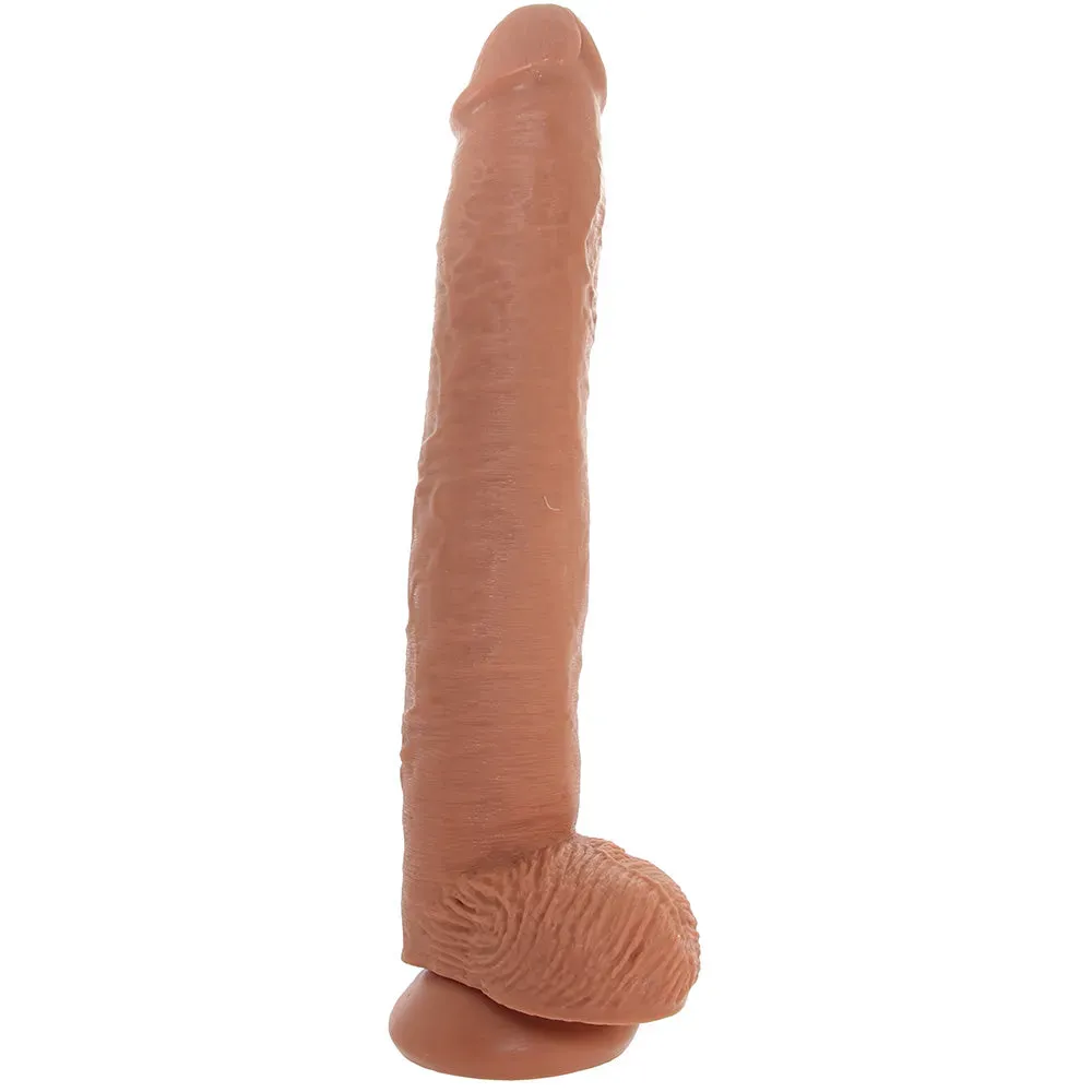 King Cock 14 Inch Cock with Balls in Tan 92 Reviews