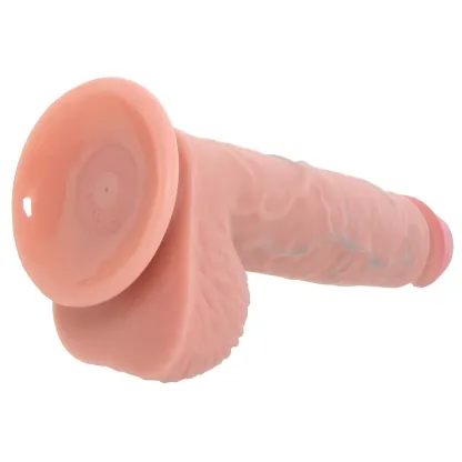 RealRock 8 Inch Ballsy Rotating and Vibrating Dildo