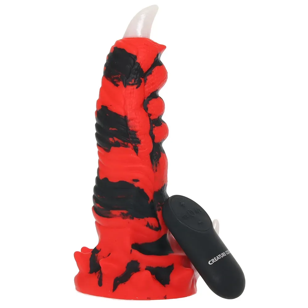 Creature Cocks Red Talon Vibrating Dildo