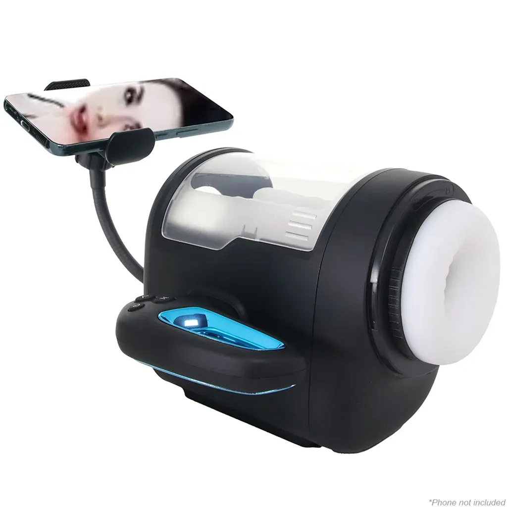 Cyber Milker Stroking & Vibrating Masturbator