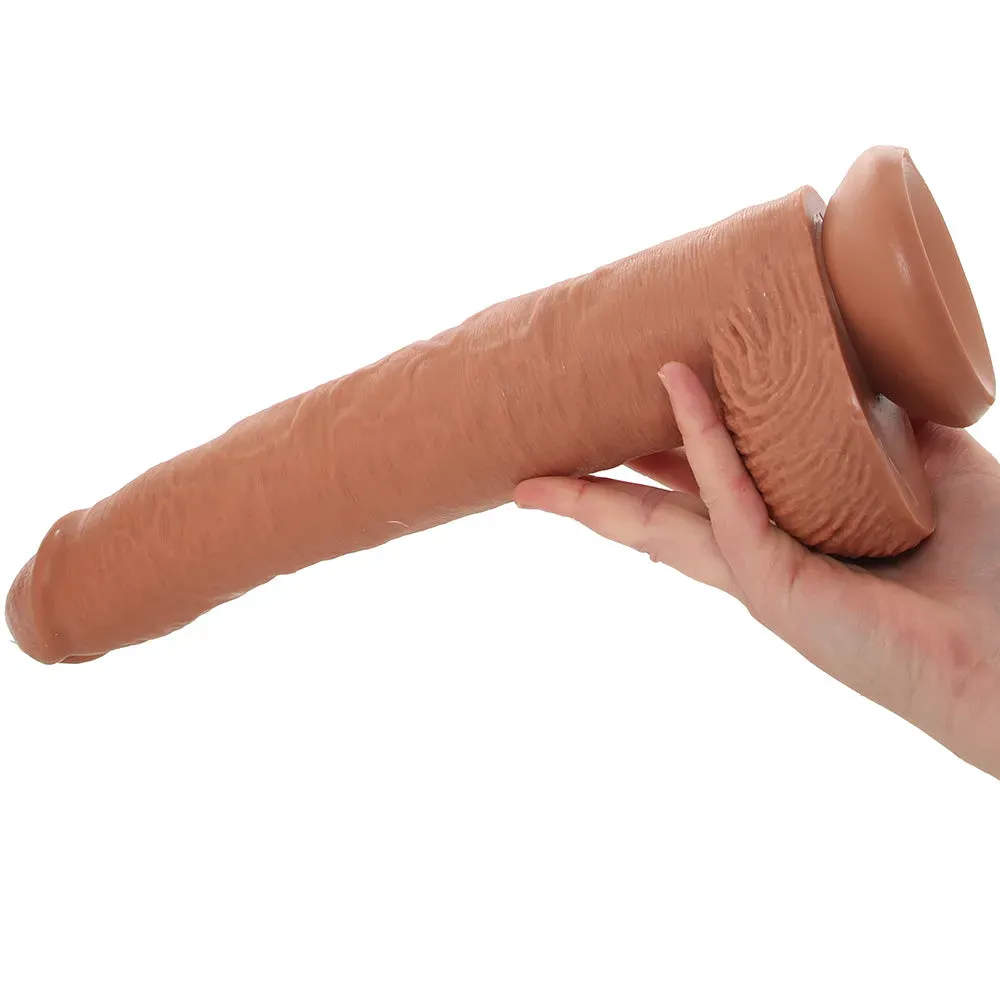 King Cock 14 Inch Cock with Balls in Tan 92 Reviews