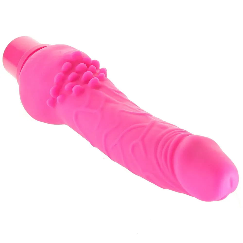 Power Stud Rechargeable Cliterrific Vibe in Pink