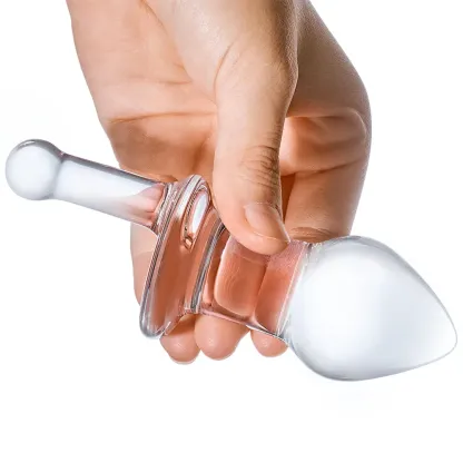 gläs 5 Inch Glass Juicer Dildo