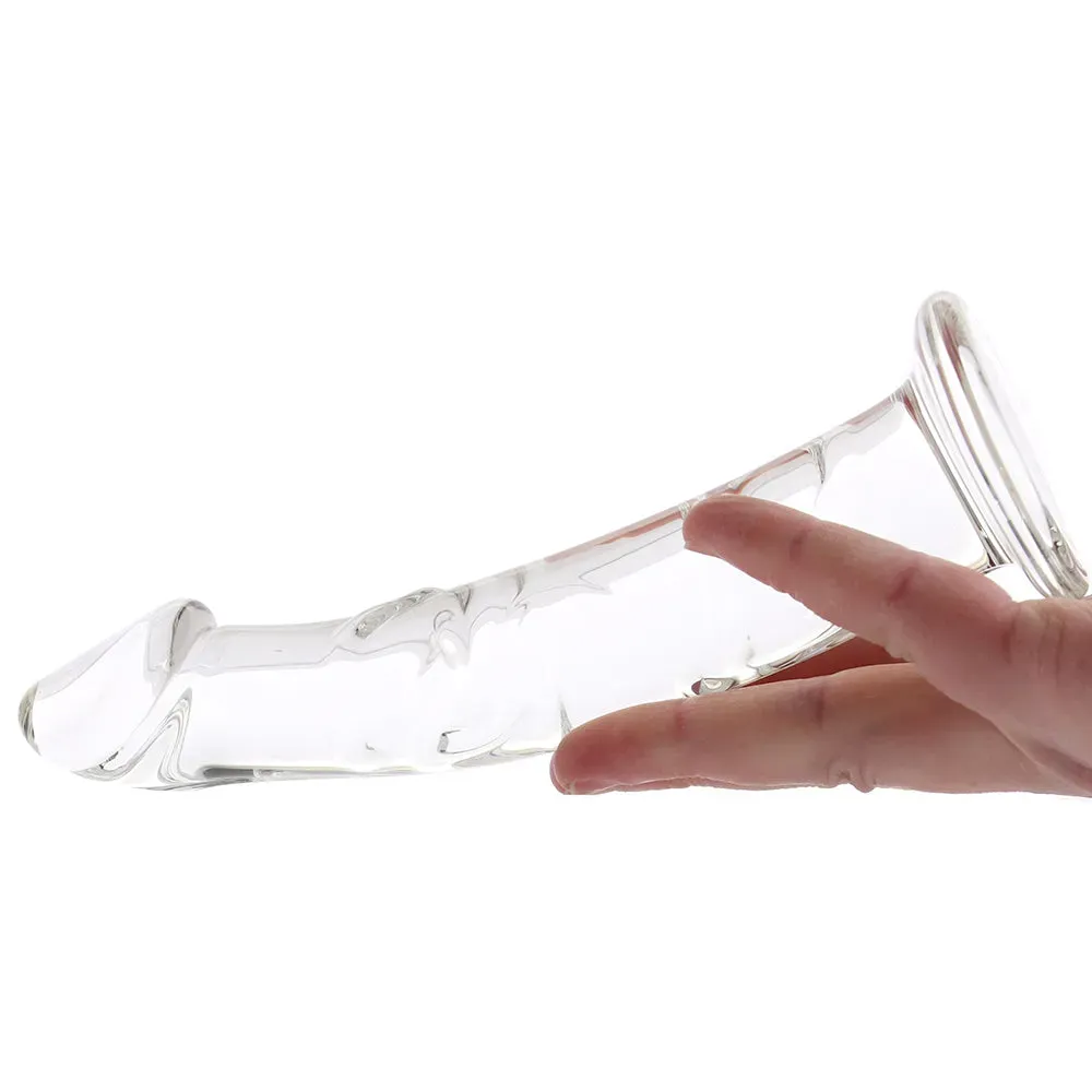 Pleasure Crystals 7 Inch Glass Dildo