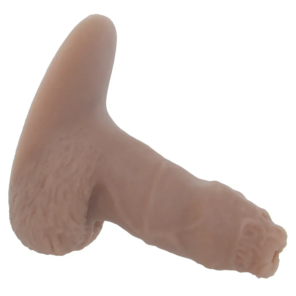 Strap U 5.1 Inch Uncut Silicone Packer in Tan