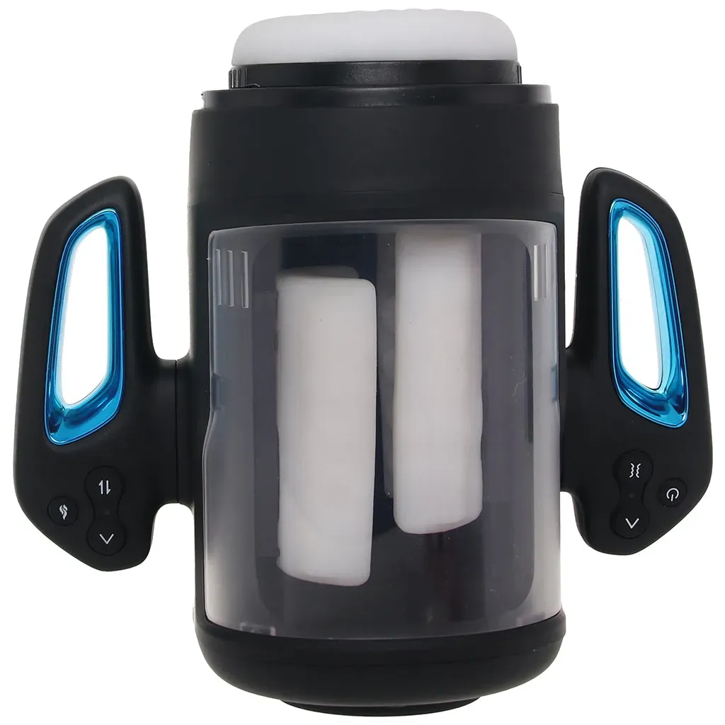 Cyber Milker Stroking & Vibrating Masturbator