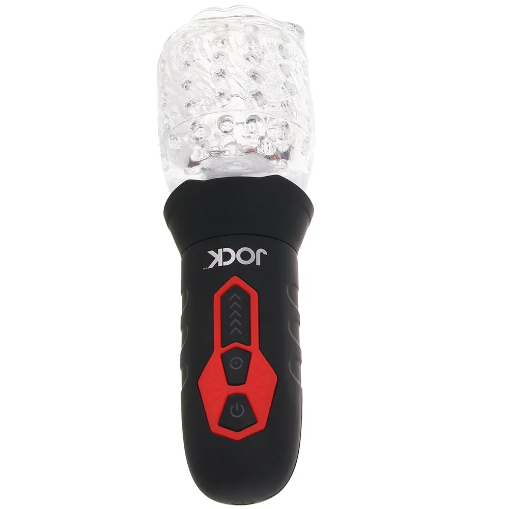 Jock Spinning & Vibrating Masturbator