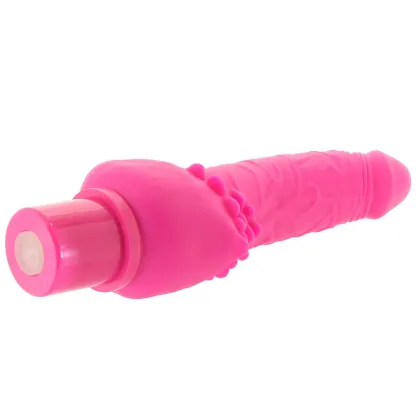 Power Stud Rechargeable Cliterrific Vibe in Pink