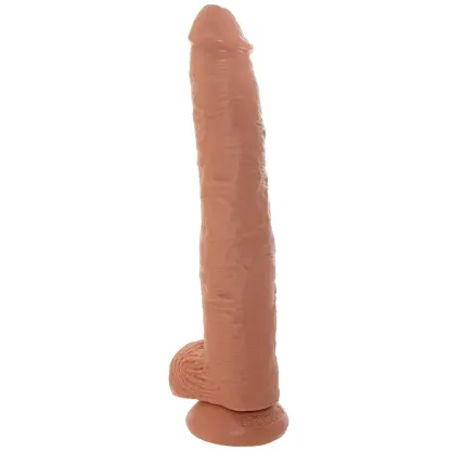 King Cock 14 Inch Cock with Balls in Tan 92 Reviews