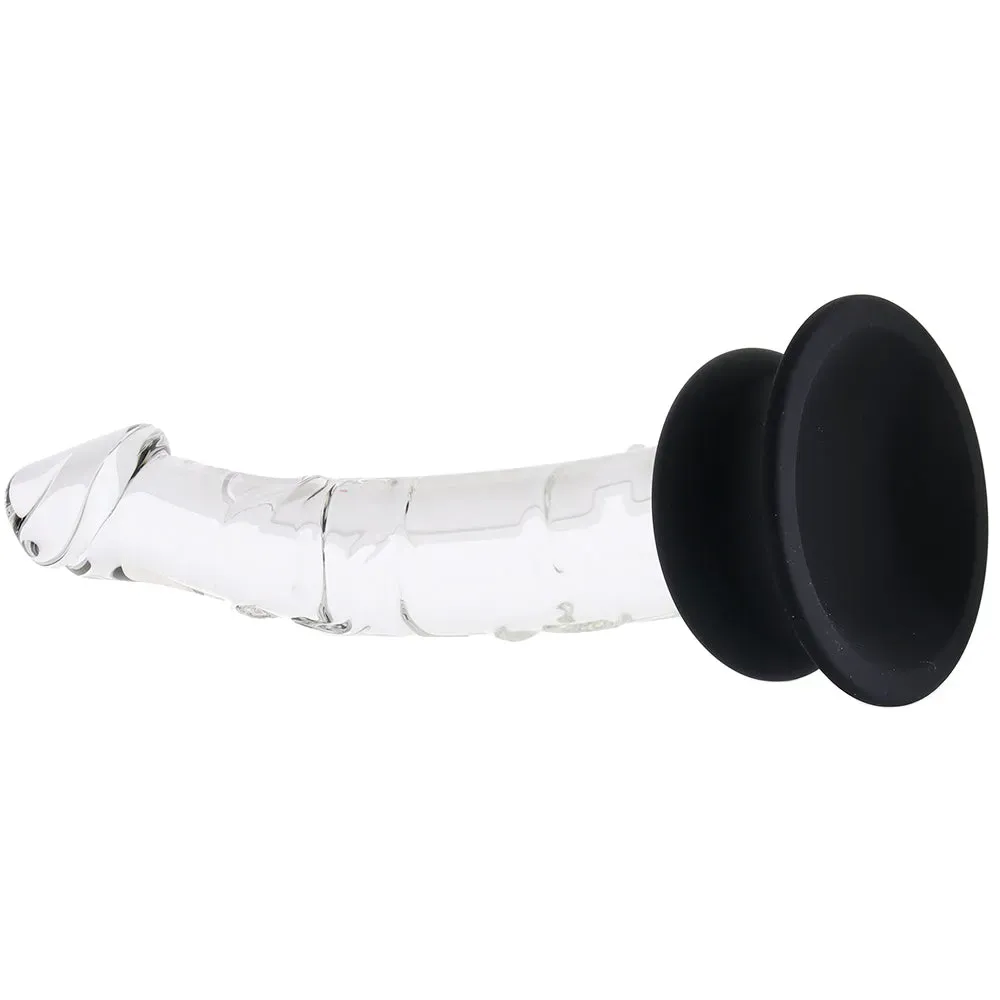 Pleasure Crystals 7 Inch Glass Dildo