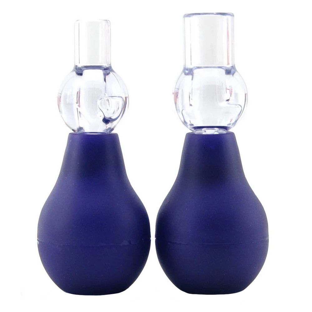 Fetish Fantasy Nipple Suction Set in Purple