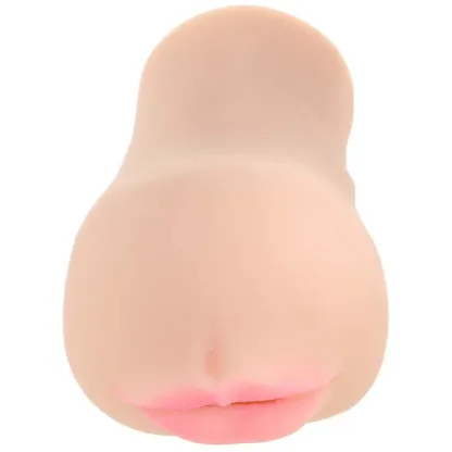 CalExotics  Stroke It Anatomical Mouth Stroker in Ivory