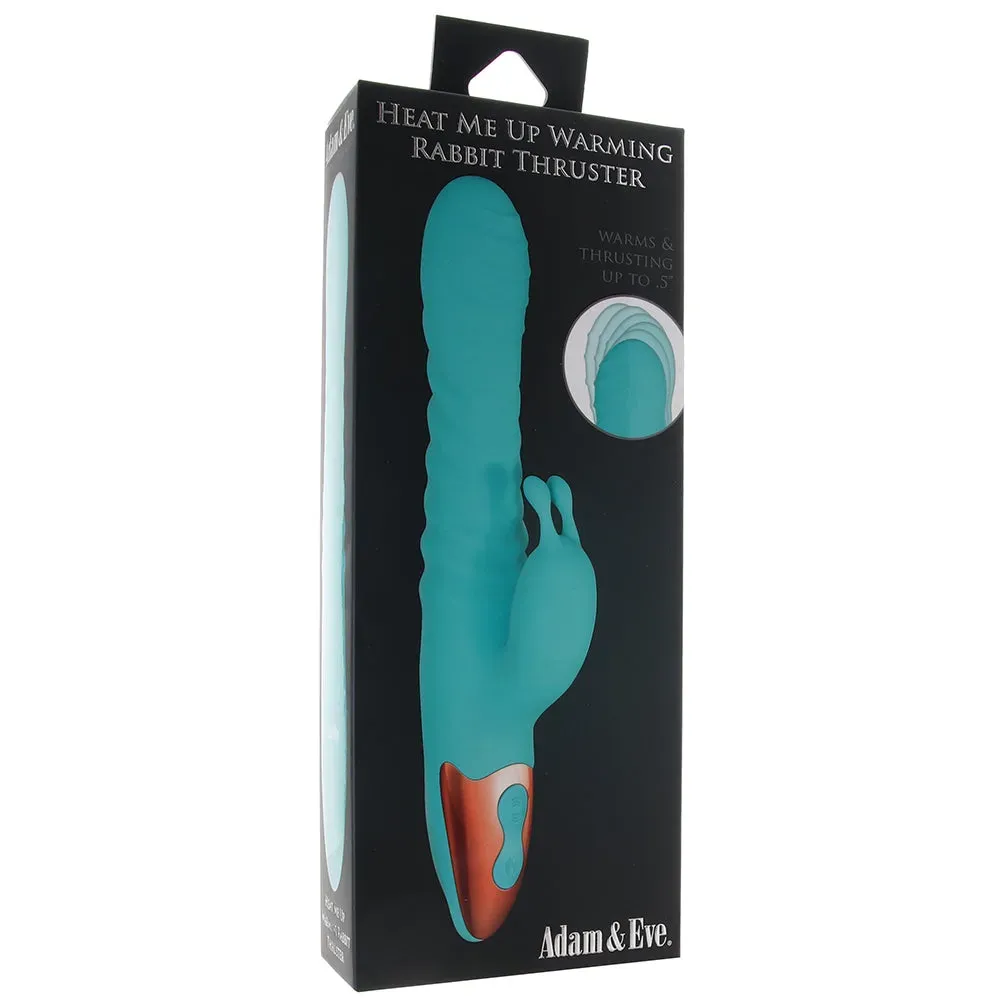 Evolved Novelties  Adam &amp; Eve Heat Me Up Thrusting Rabbit Vibe-Seduce Mart