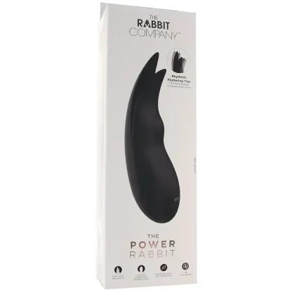 X-Gen  The Power Rabbit Vibe in Black-Seduce Mart