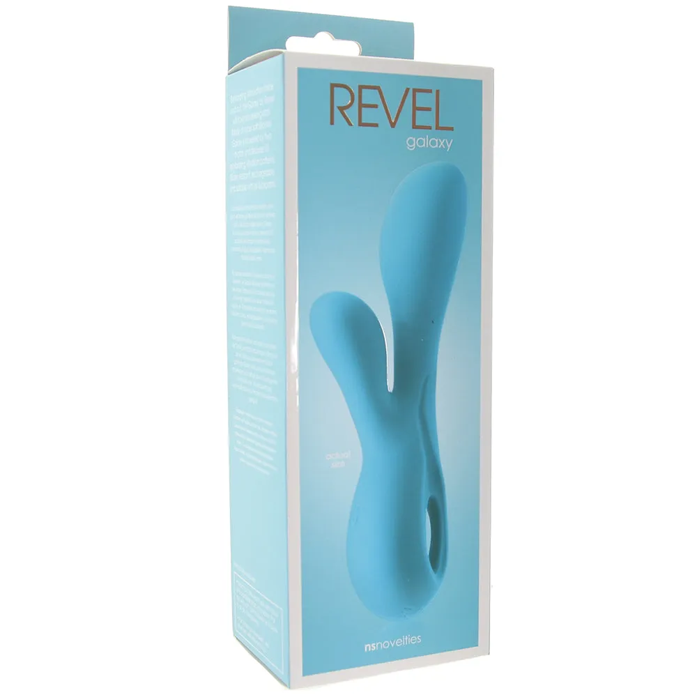 ns novelties  Revel Galaxy Rabbit Vibe in Blue-Seduce Mart