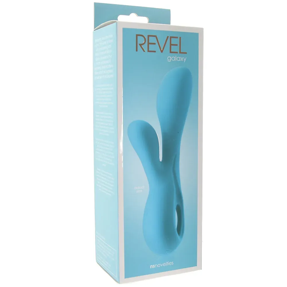 ns novelties  Revel Galaxy Rabbit Vibe in Blue-Seduce Mart
