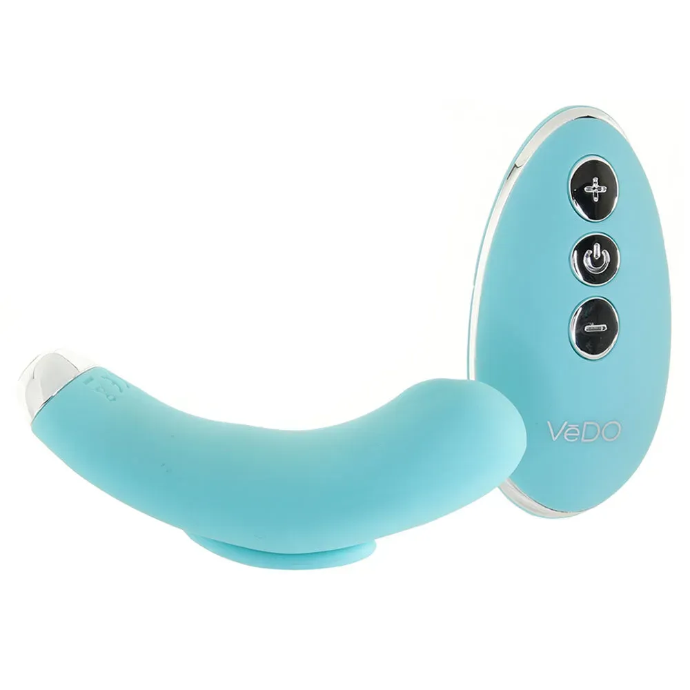 VeDO  Niki Rechargeable Magnetic Panty Vibe in Turquoise