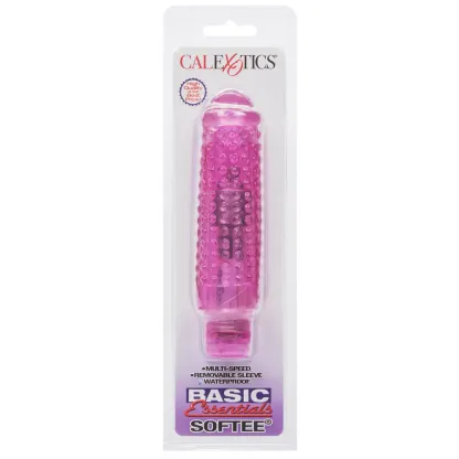 CalExotics  Basic Essentials Softee Sleeved Vibe-Seduce Mart