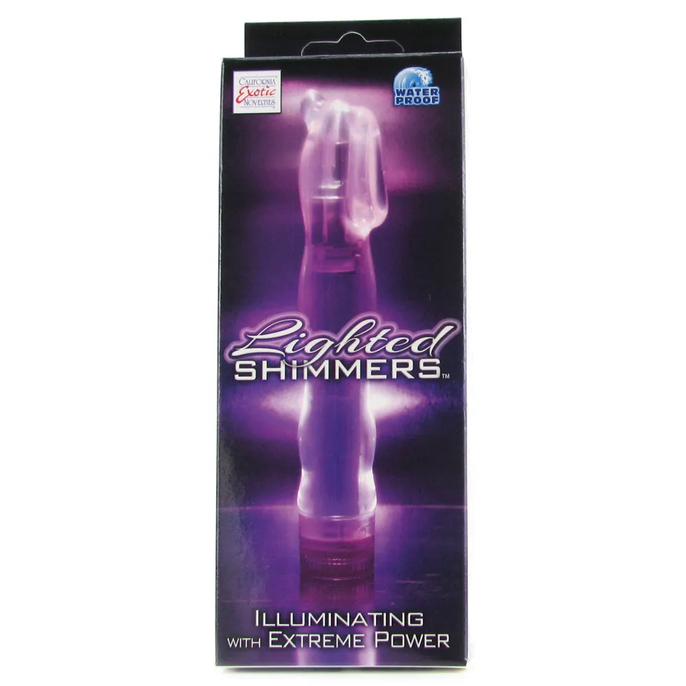 CalExotics  Lighted Shimmers LED Hummer Vibe in Purple-Seduce Mart