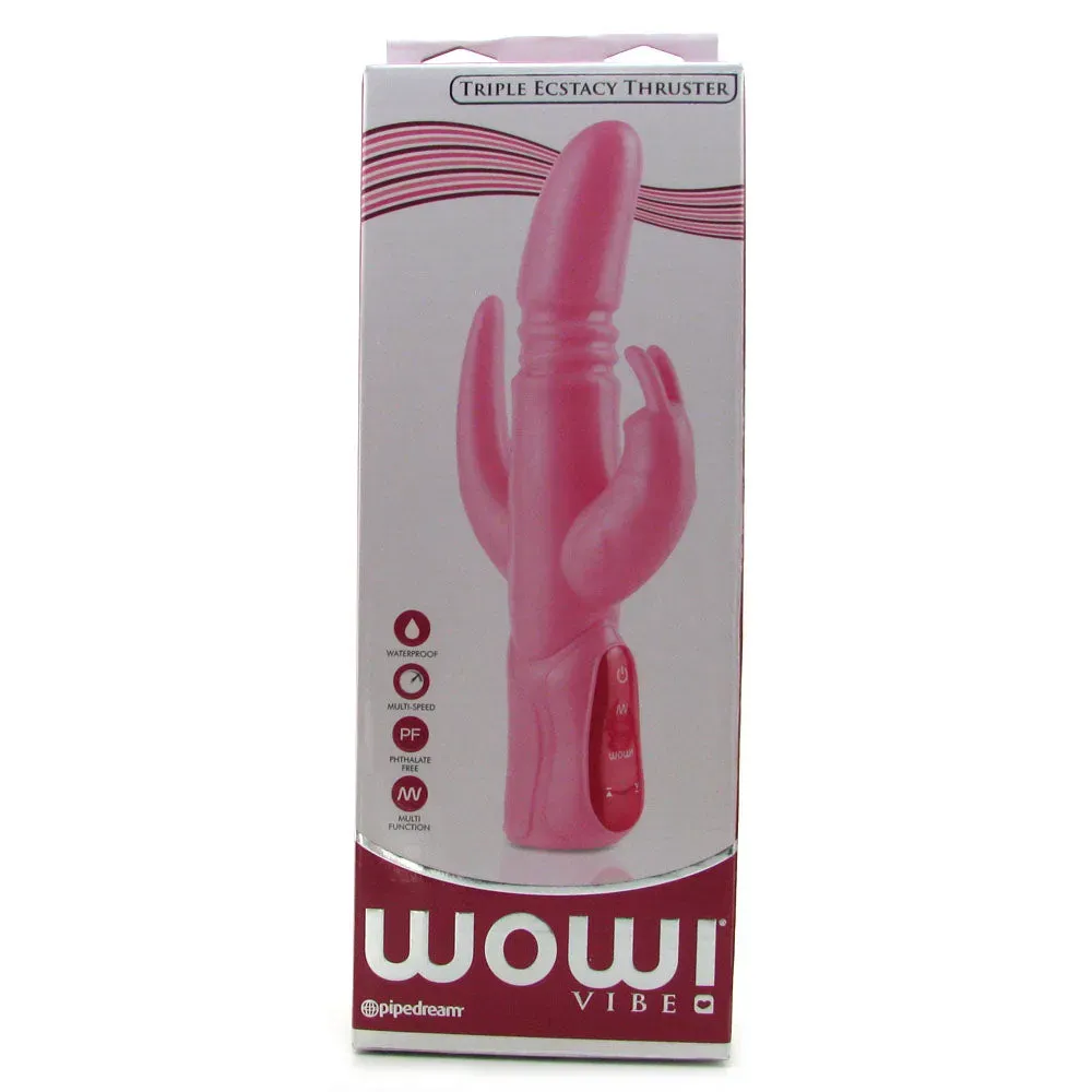 Pipedream  Wow! Triple Ecstacy Thruster Vibe-Seduce Mart