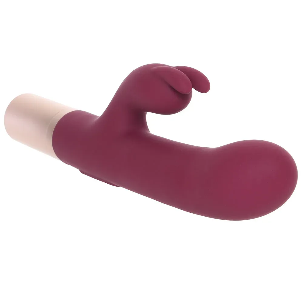 Shots Toys  Loveline The Traveler Rabbit Vibe in Burgundy-Seduce Mart