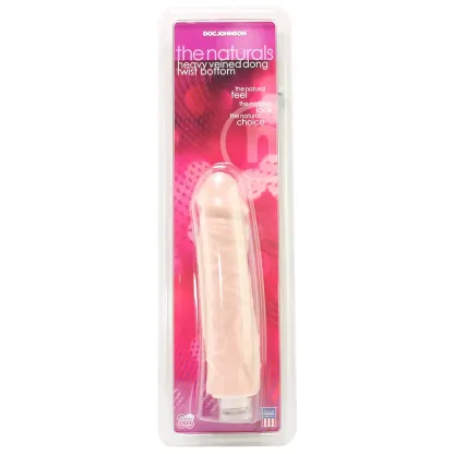 Doc Johnson  Heavy Vein Thick Vibrating Dildo-Seduce Mart