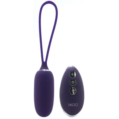 VeDO  Kiwi Rechargeable Insertable Vibe in Deep Purple-Seduce Mart