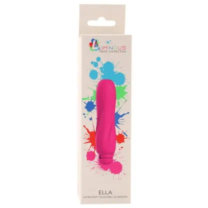 Shots Toys  Luminous Ella Silicone Bullet Vibe in Fuchsia-Seduce Mart