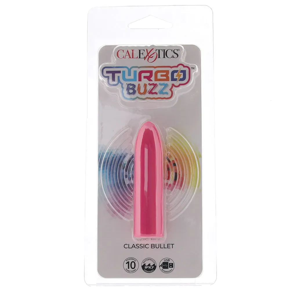 CalExotics  Turbo Buzz Classic Bullet Vibe in Pink-Seduce Mart
