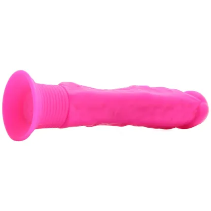 Pipedream  Neon Silicone Wall Banger Vibe in Pink-Seduce Mart